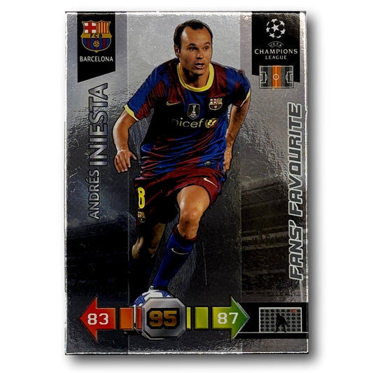 Adrenalyn Champions League 2010/11 - Fans' Favorite - Andrés Iniesta