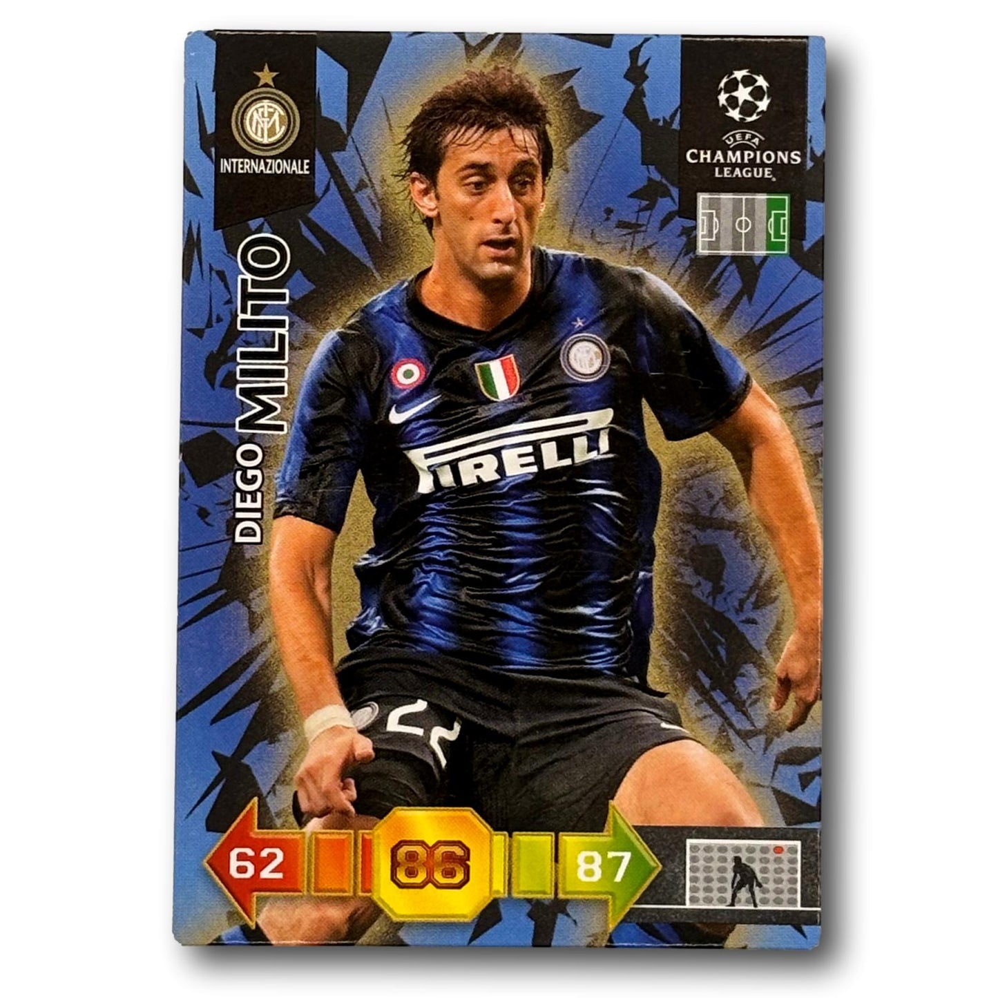 Adrenalyn Champions League 2010/11 - Diego Milito