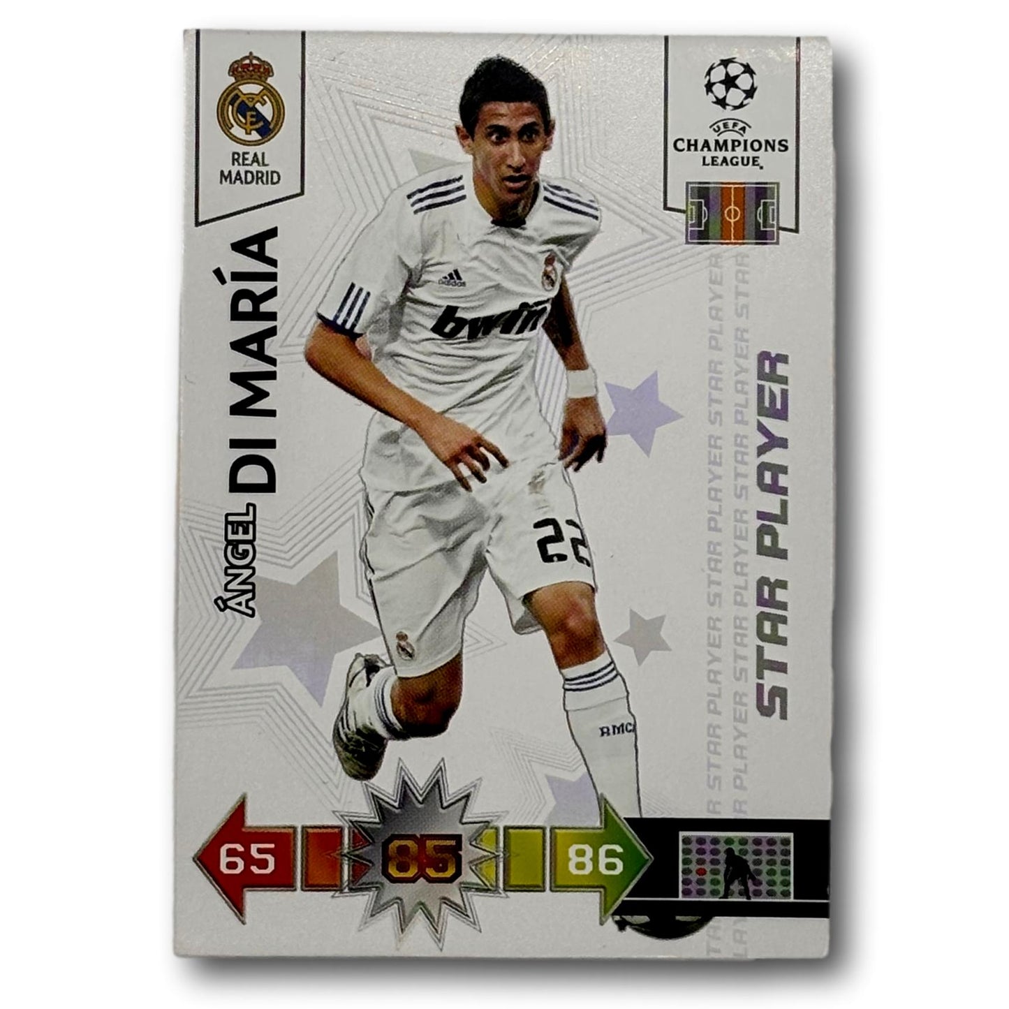 Adrenalyn Champions League 2010/11 - Joueur vedette - Ángel di María