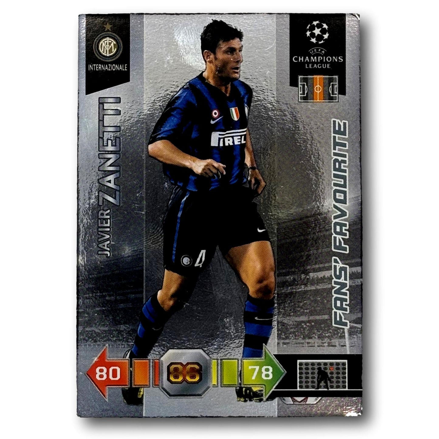 Adrenalyn Champions League 2010/11 - Fans' Favorite - Javier Zanetti