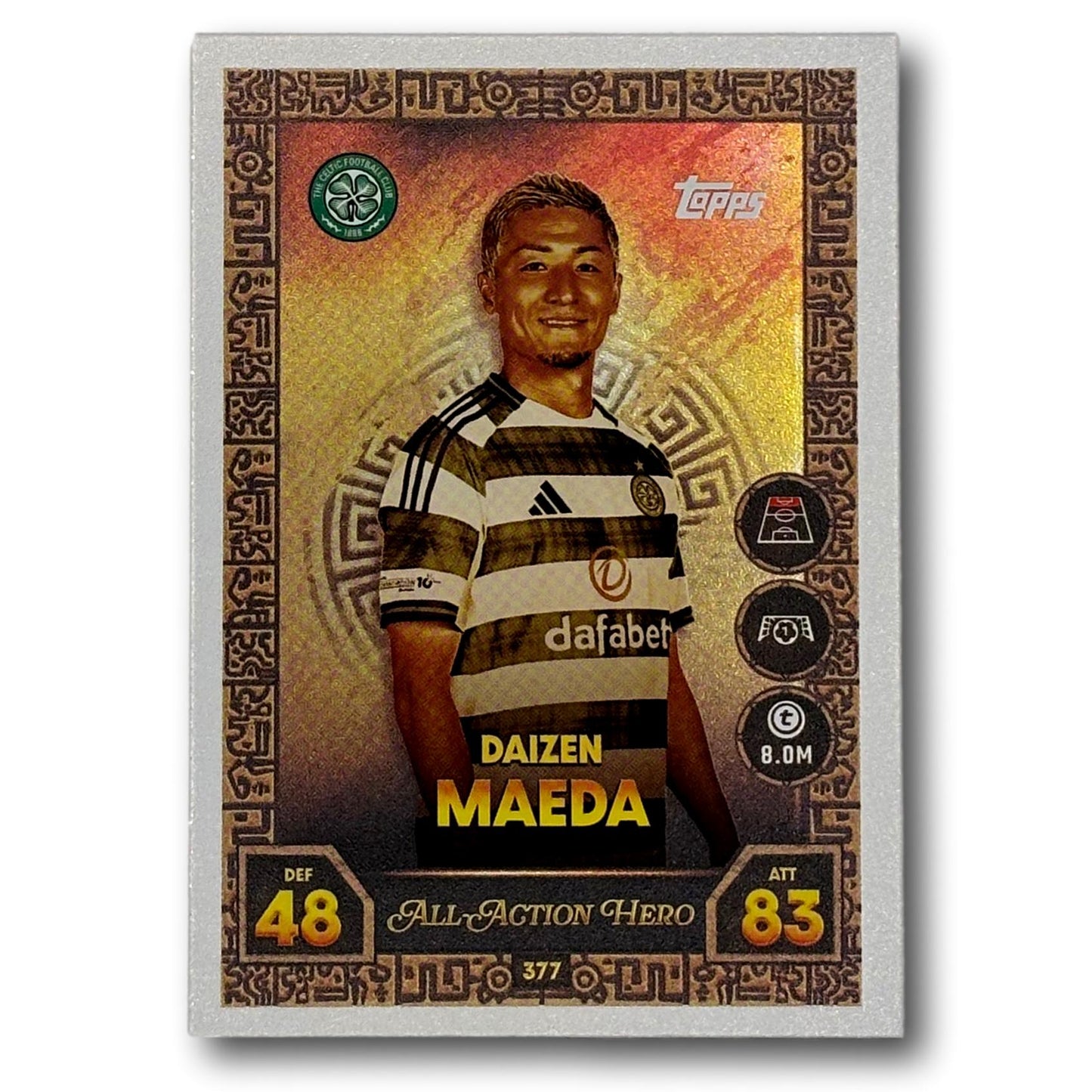 Topps Match Attax 2025/26 - Héros de l'action - Daizen Maeda
