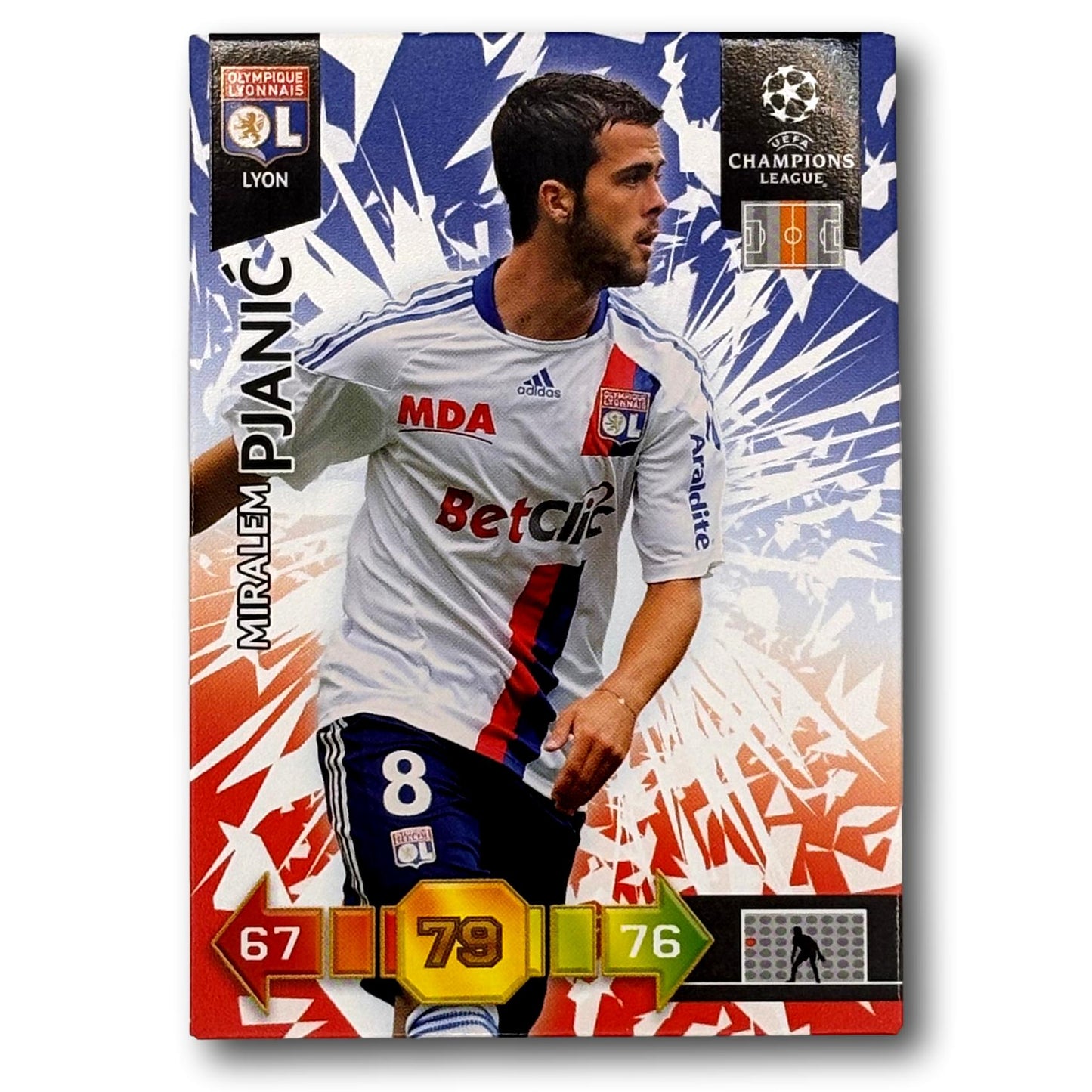 Adrenalyn Champions League 2010/11 - Miralem Pjanic