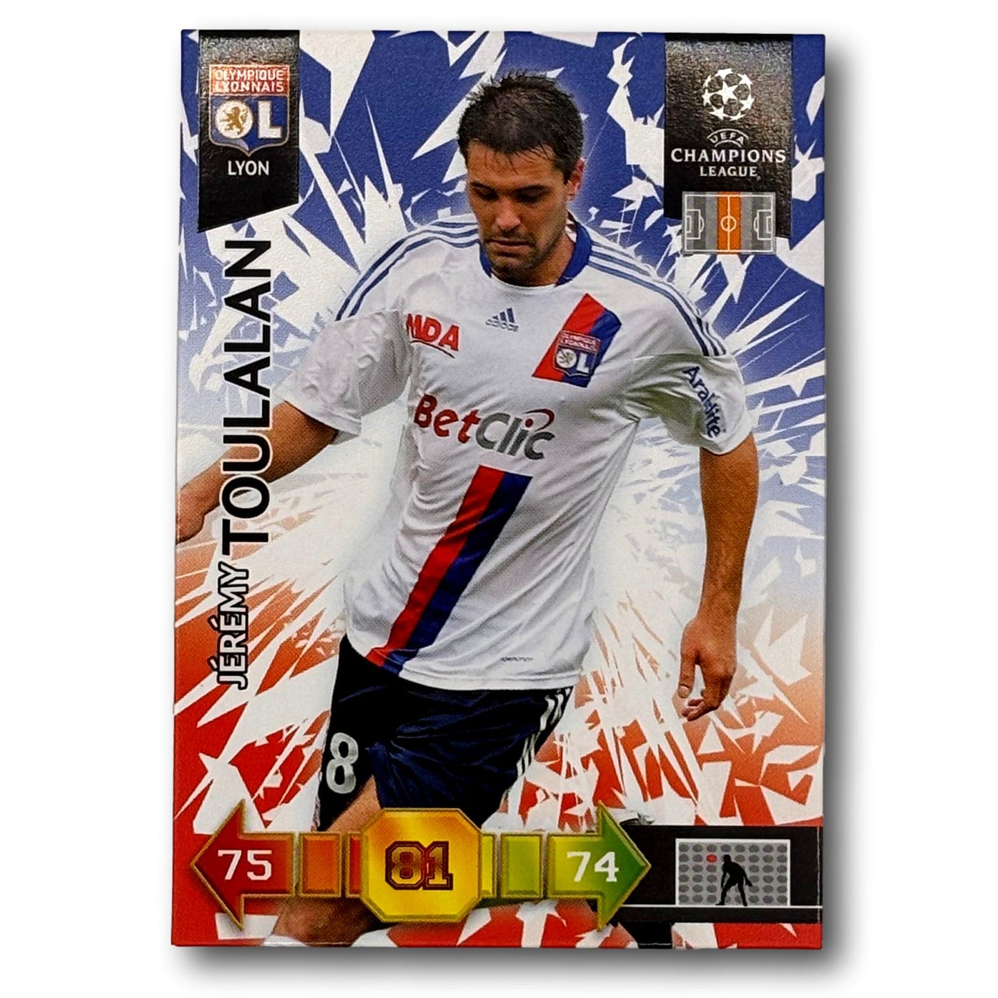 Ligue des Champions Adrenalyn 2010/11 - Jérémie Toulalan