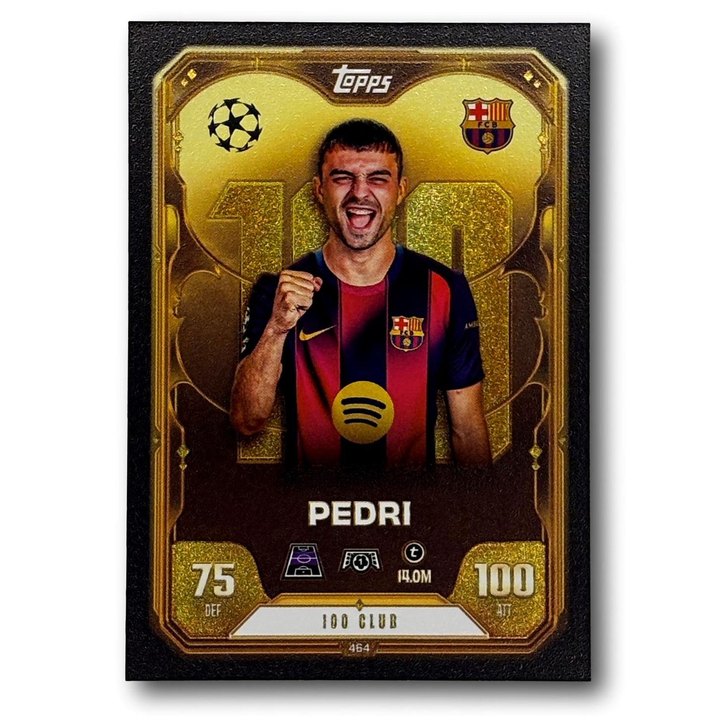 Topps Match Attax 2025/26 - Club des 100 - Pedri