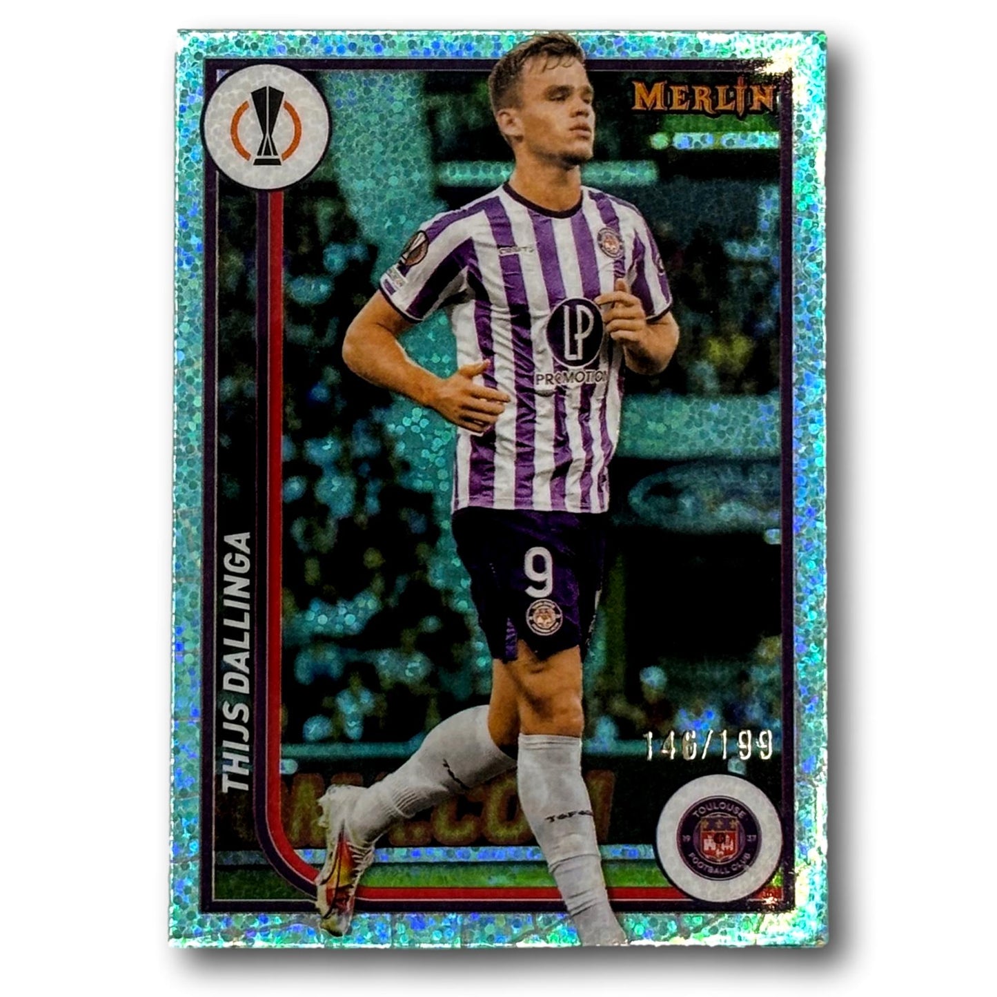 Topps Merlin Chrome 2023/24 - Rookie Card - Thijs Dallinga - Nr. 146/199