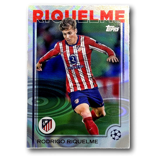Topps UEFA Club Competitions 2024/25 - Rain Drops - Rodrigo Riquelme