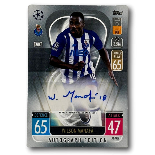 Topps Match Attax 2021/22 - Autograph Edition - Wilson Manafá