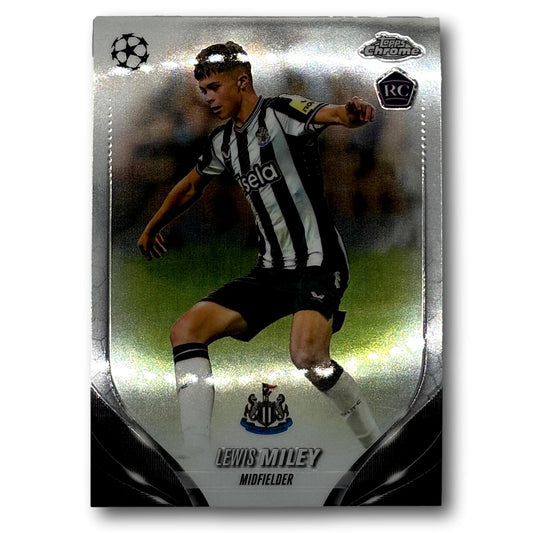 Topps Chrome 2023/24 - Rookie Card / Midfielder - Lewis Miley