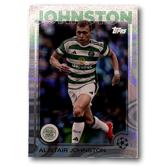 Topps UEFA Club Competitions 2024/25 - Rain Drops - Alistair Johnston