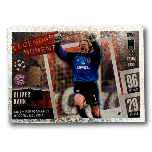 Topps Match Attax 2023/24 - Legendary Moment - Oliver Kahn