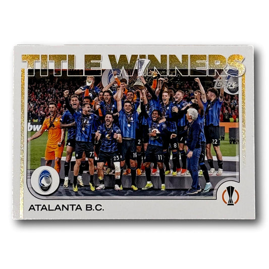 Topps UEFA Club Competition 2024/25 - Title Winners - Atalanta Bergamo