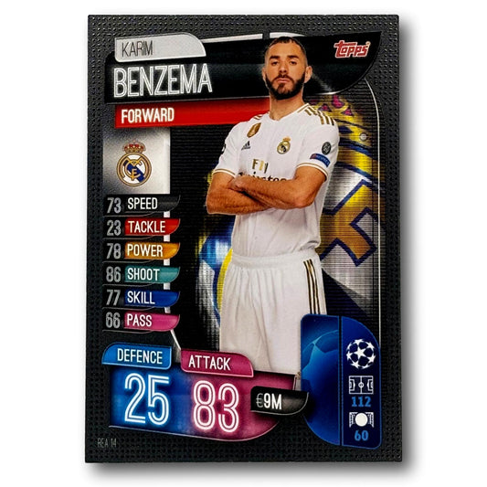 Topps Match Attax 2019/20 - Forward - Karim Benzema