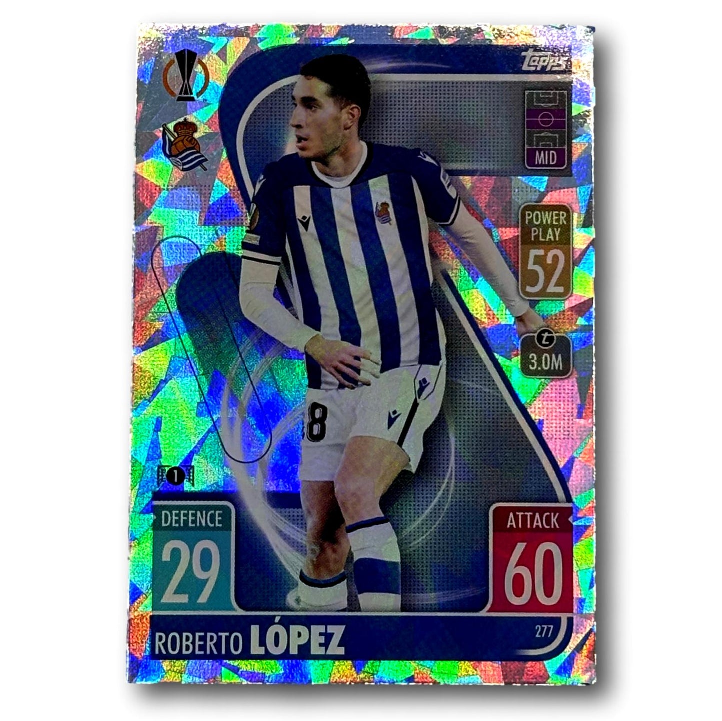 Topps Match Attax 2021/22 - Crystal Parallel - Roberto López