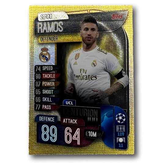 Topps Match Attax 2019/20 - Centurion / Defender - Sergio Ramos
