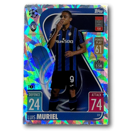 Topps Match Attax 2021/22 - Crystal Parallel - Luis Muriel