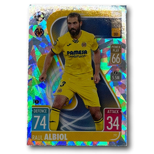 Topps Match Attax 2021/22 - Crystal Parallel - Raul Albiol