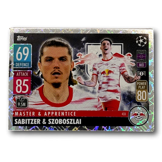Topps Champions League 2021/2022 - Master &amp; Apprentice - Sabitzer &amp; Szoboszlai