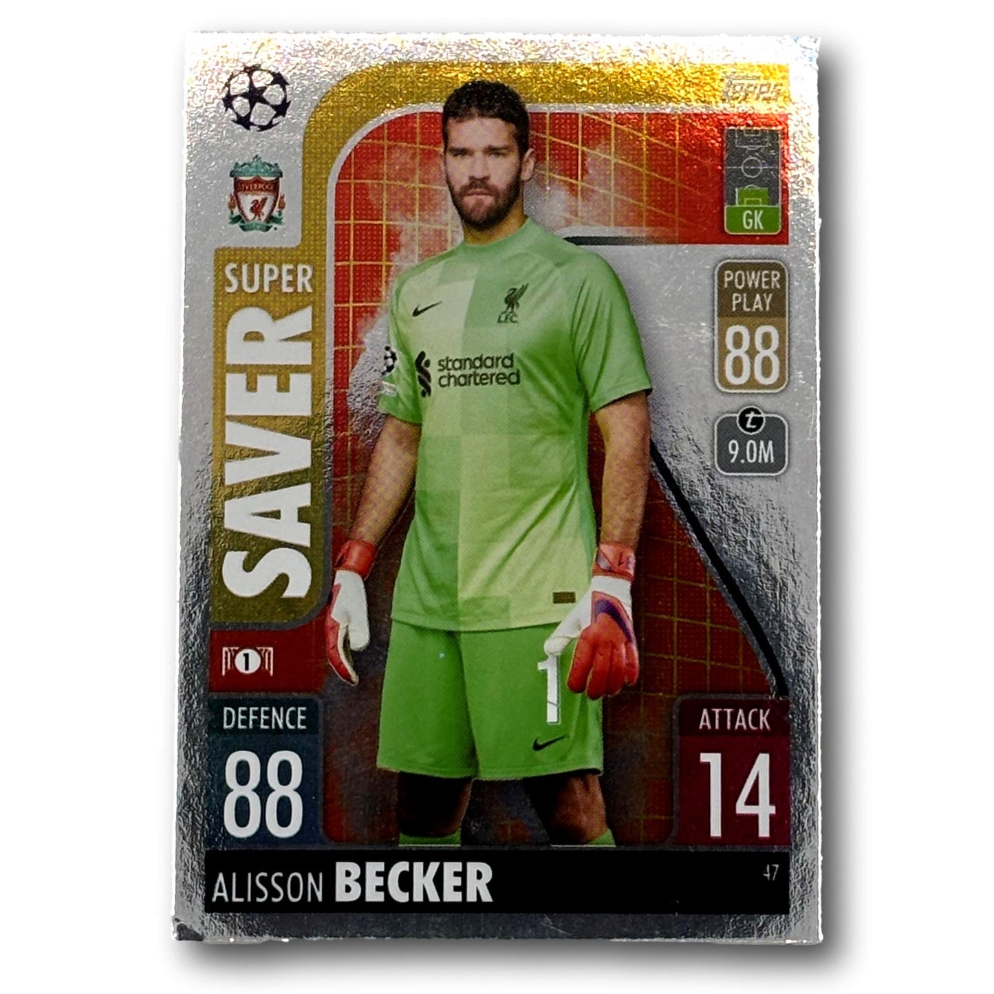 Topps Match Attax 2021/22 - Super Saver - Alisson Becker