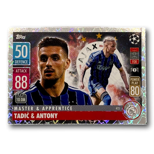 Topps Champions League 2021/2022 - Master &amp; Apprentice - Tadić &amp; Antony