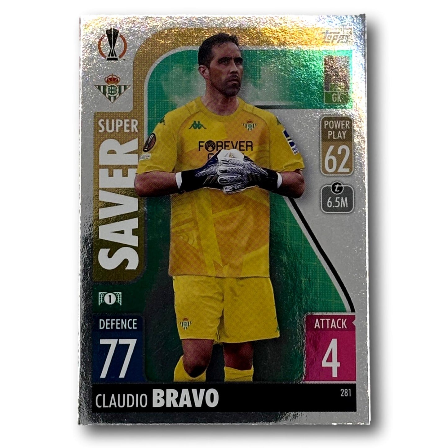 Topps Match Attax 2021/22 - Super Saver - Claudio Bravo