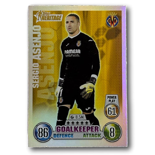 Topps Match Attax 2021/22 Heritage - Goalkeeper - Sergio Asenjo