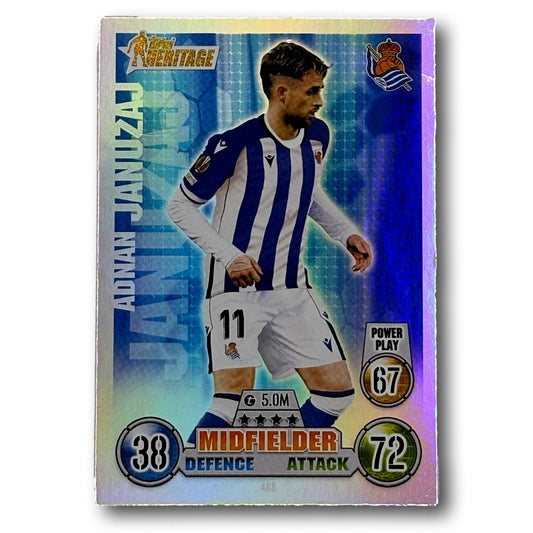 Topps Match Attax 2021/22 Heritage - Midfielder - Adnan Januzaj