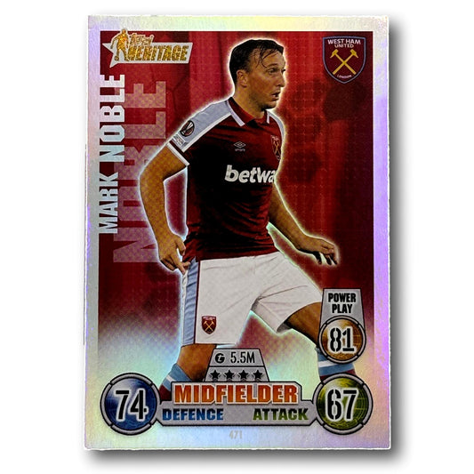 Topps Match Attax 2021/22 Heritage - Midfielder - Mark Noble