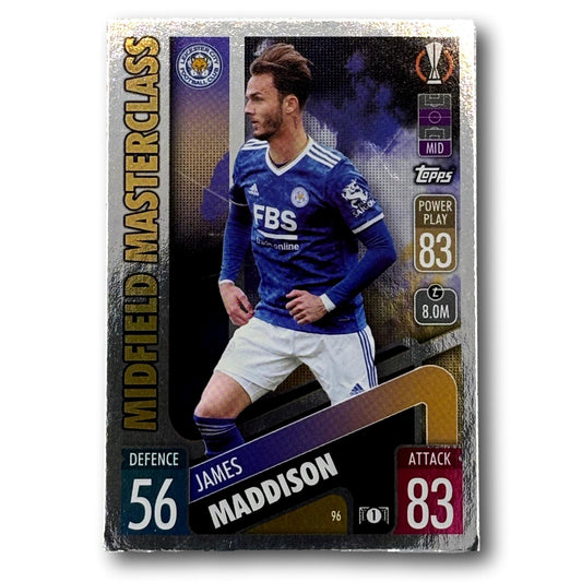 Topps Match Attax 2021/22 - Midfield Masterclass - James Maddison