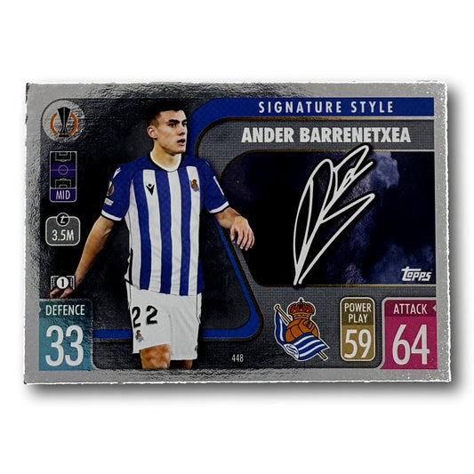 Topps Match Attax 2021/22 - Signature Style - Andrea Barrenetxea
