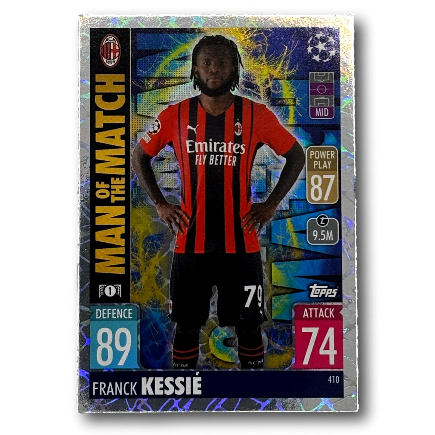 Topps Match Attax 2021/22 - Man of the Match - Franck Kessié