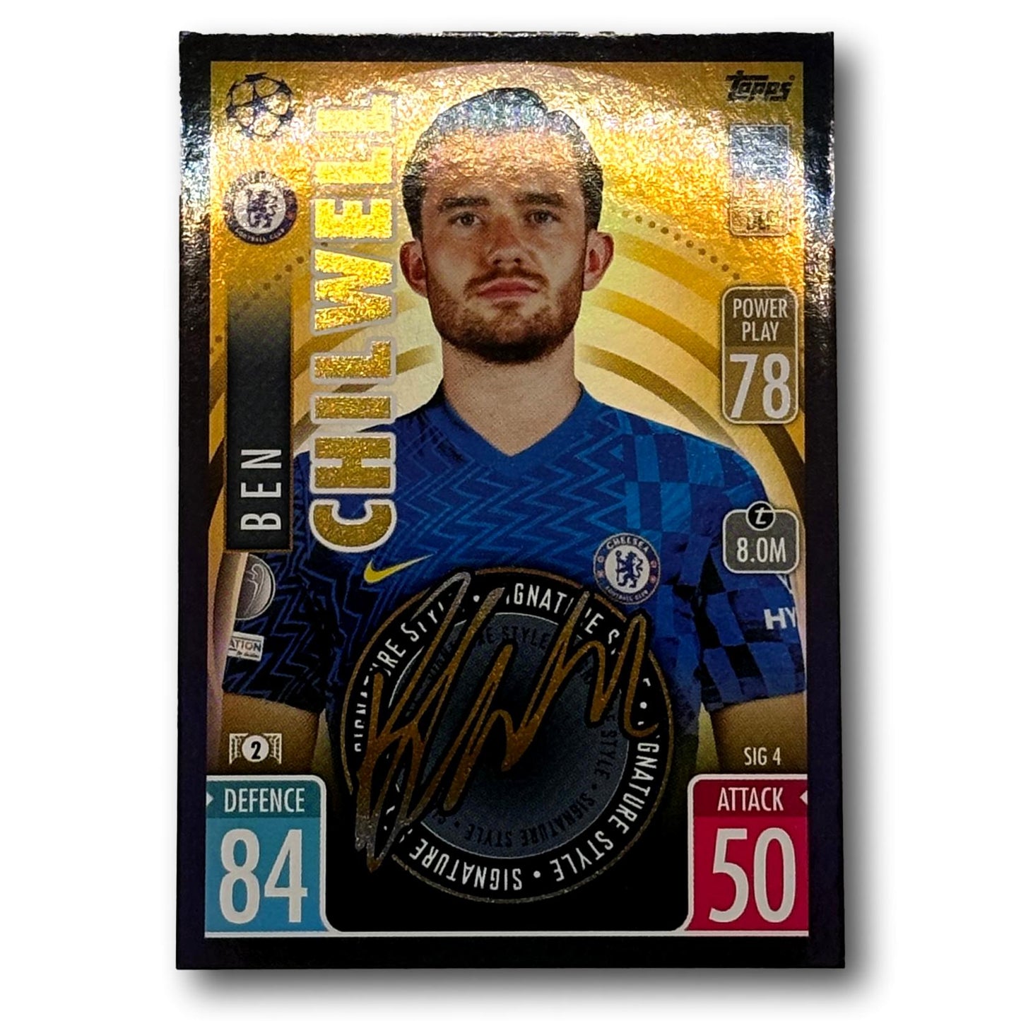 Topps Match Attax 2021/22 - Style Signature - Ben Chilwell