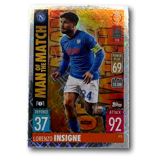 Topps Match Attax 2021/22 - Man of the Match - Lorenzo Insigne