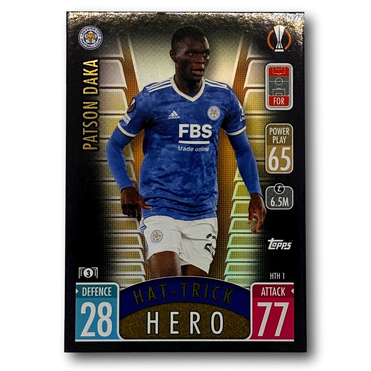 Topps Match Attax 2021/22 - Hat-Trick Hero - Patson Daka