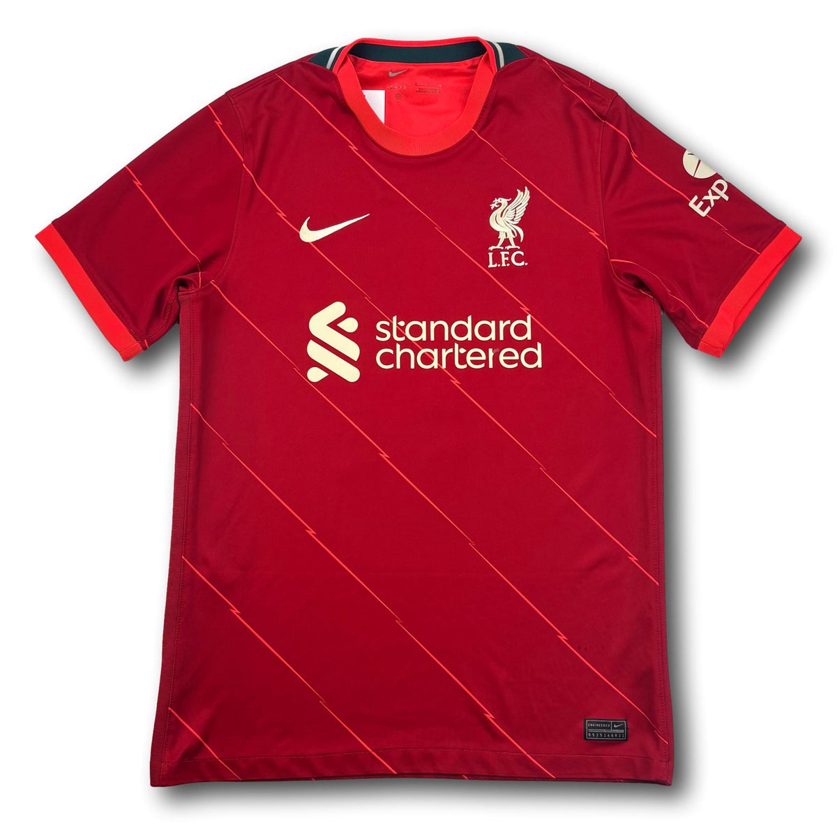 Liverpool FC - 2021-22 - Domicile - H - Nike - M. Salah #11