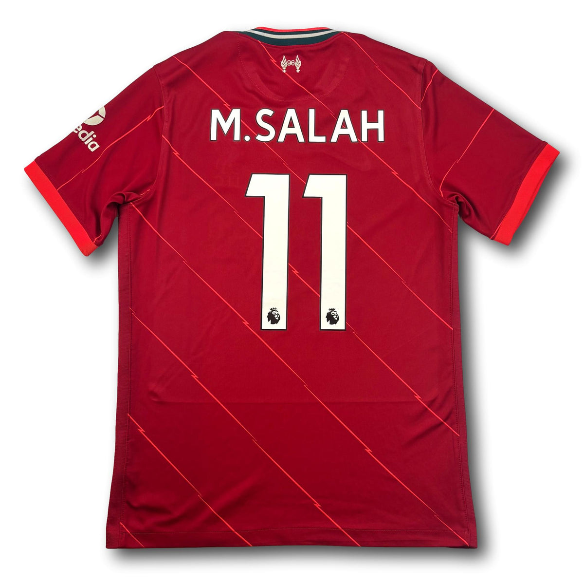 Liverpool FC - 2021-22 - Domicile - H - Nike - M. Salah #11