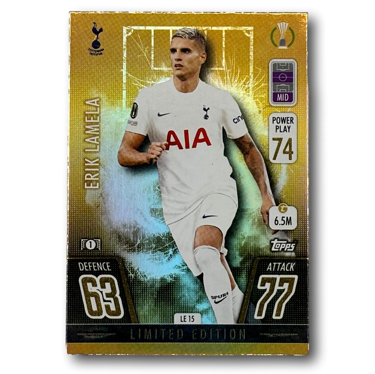 Topps Match Attax 2021/22 - Limited Edition - Eric Lamela
