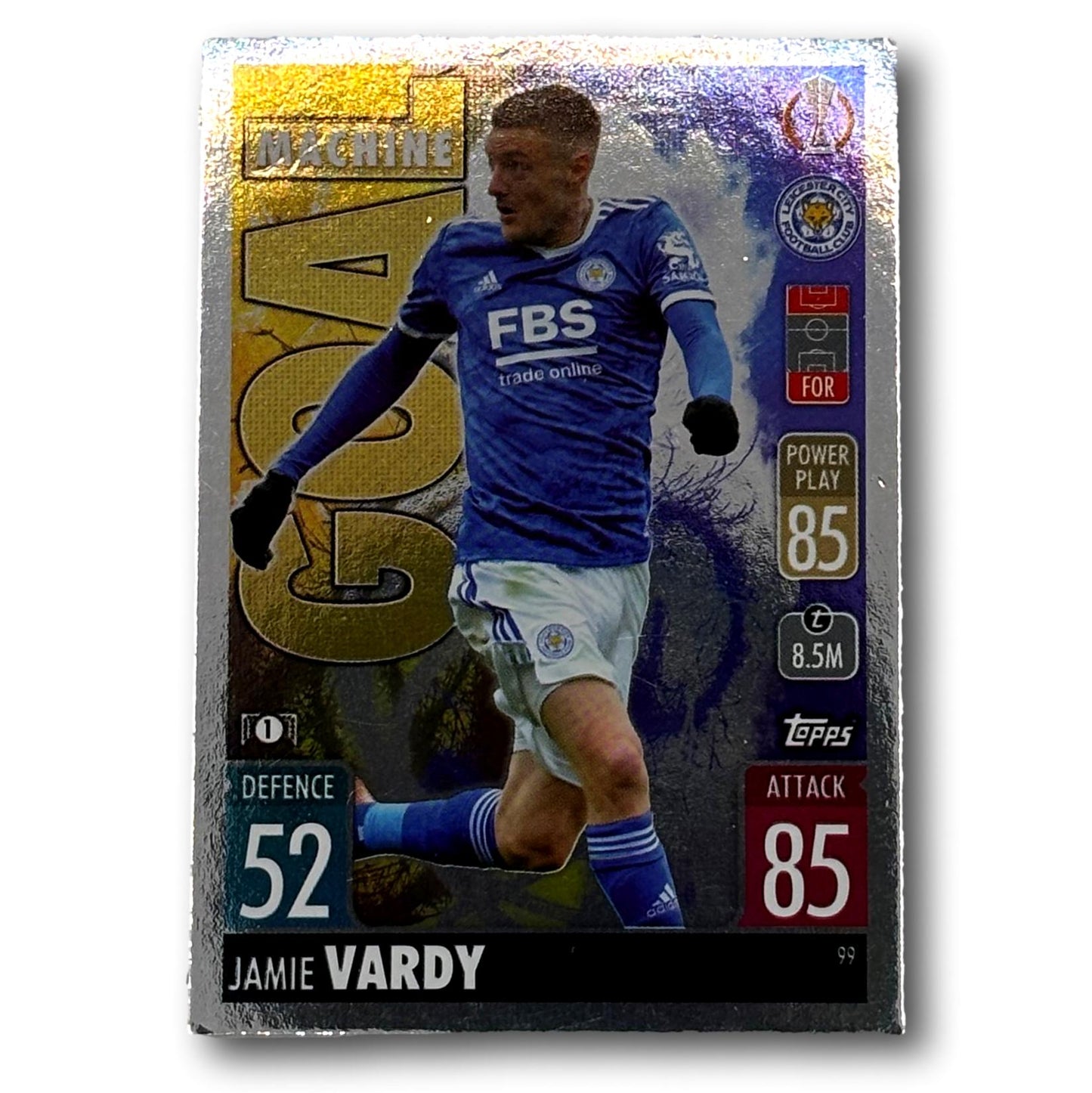 Topps Match Attax 2021/22 - Goal Machine - Jamie Vardy