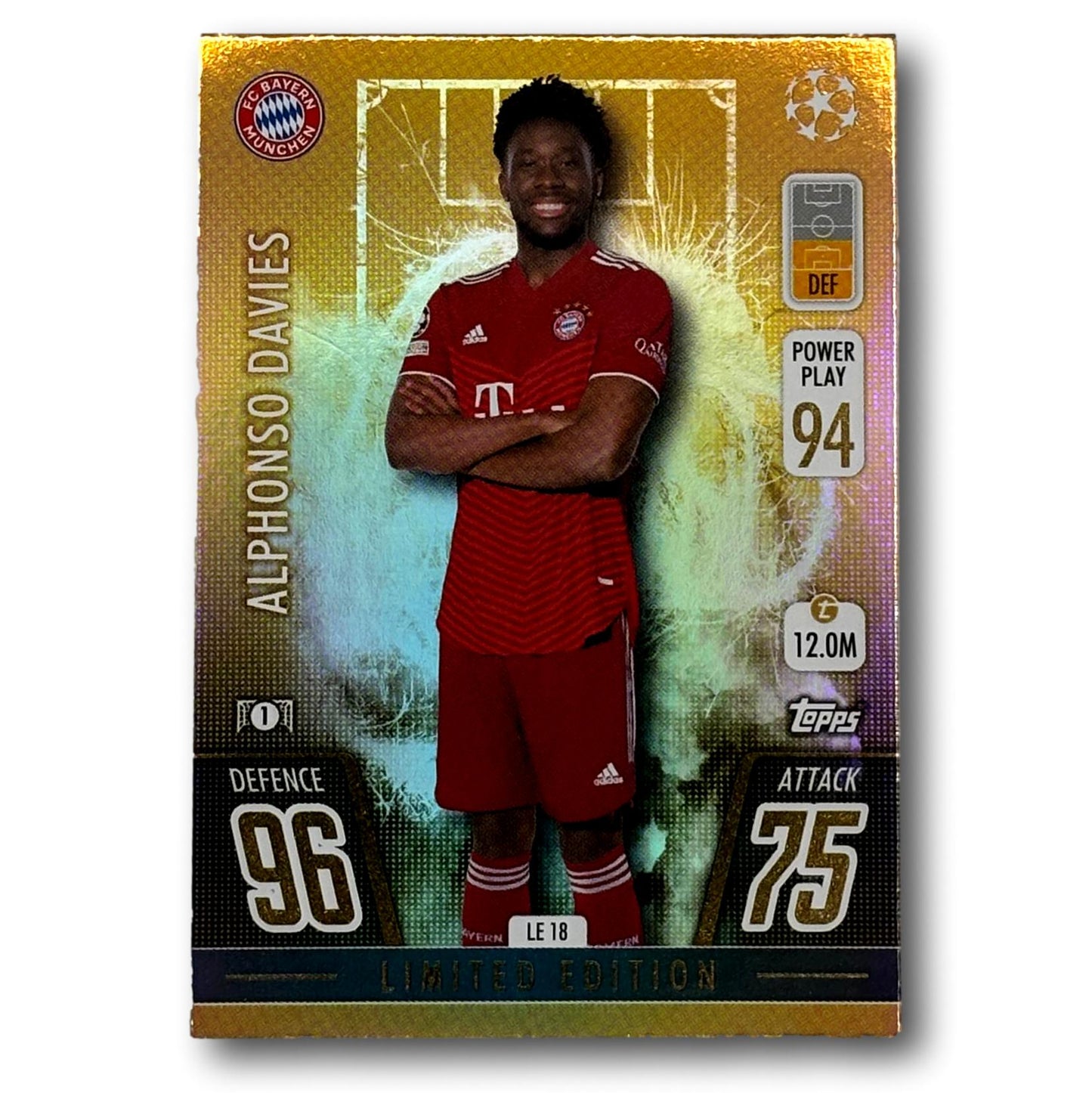 Topps Match Attax 2021/22 - Limited Edition - Alphonso Davies