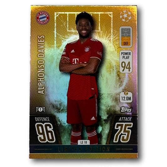 Topps Match Attax 2021/22 - Limited Edition - Alphonso Davies