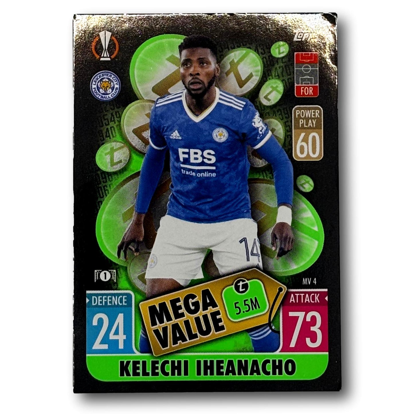 Topps Match Attax 2021/22 - Mega Value - Kelechi Iheanacho