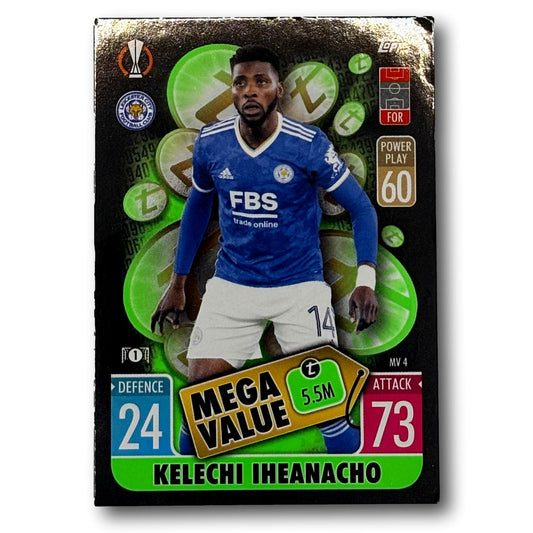 Topps Match Attax 2021/22 - Mega Value - Kelechi Iheanacho