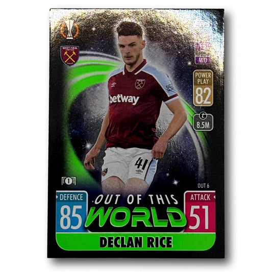 Topps Match Attax 2021/22 - Out of this World - Declan Rice