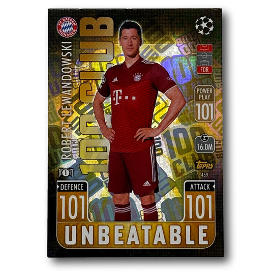 Topps Match Attax 2021/22 - 100 Club / Unbeatable - Robert Lewandowski