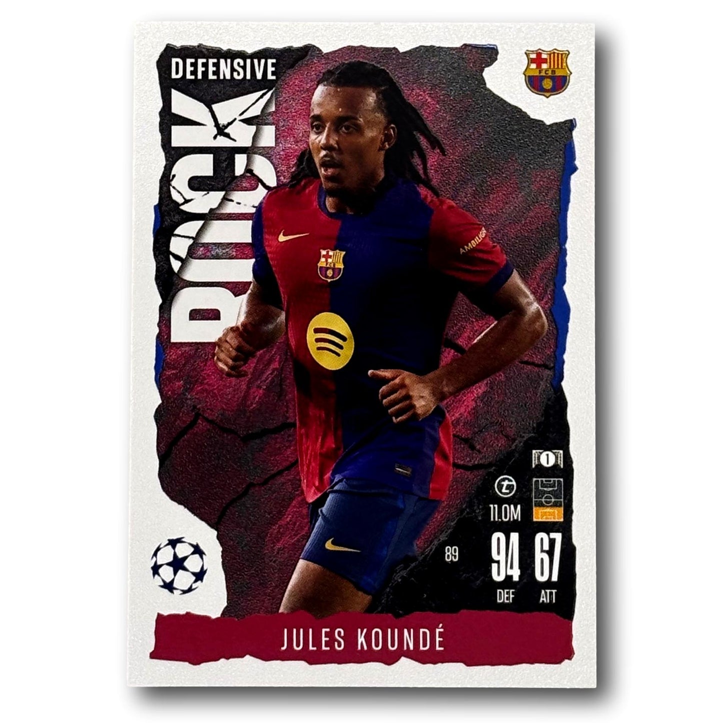 Topps Match Attax 2024/25 - Defensive Rock - Jules Koundé