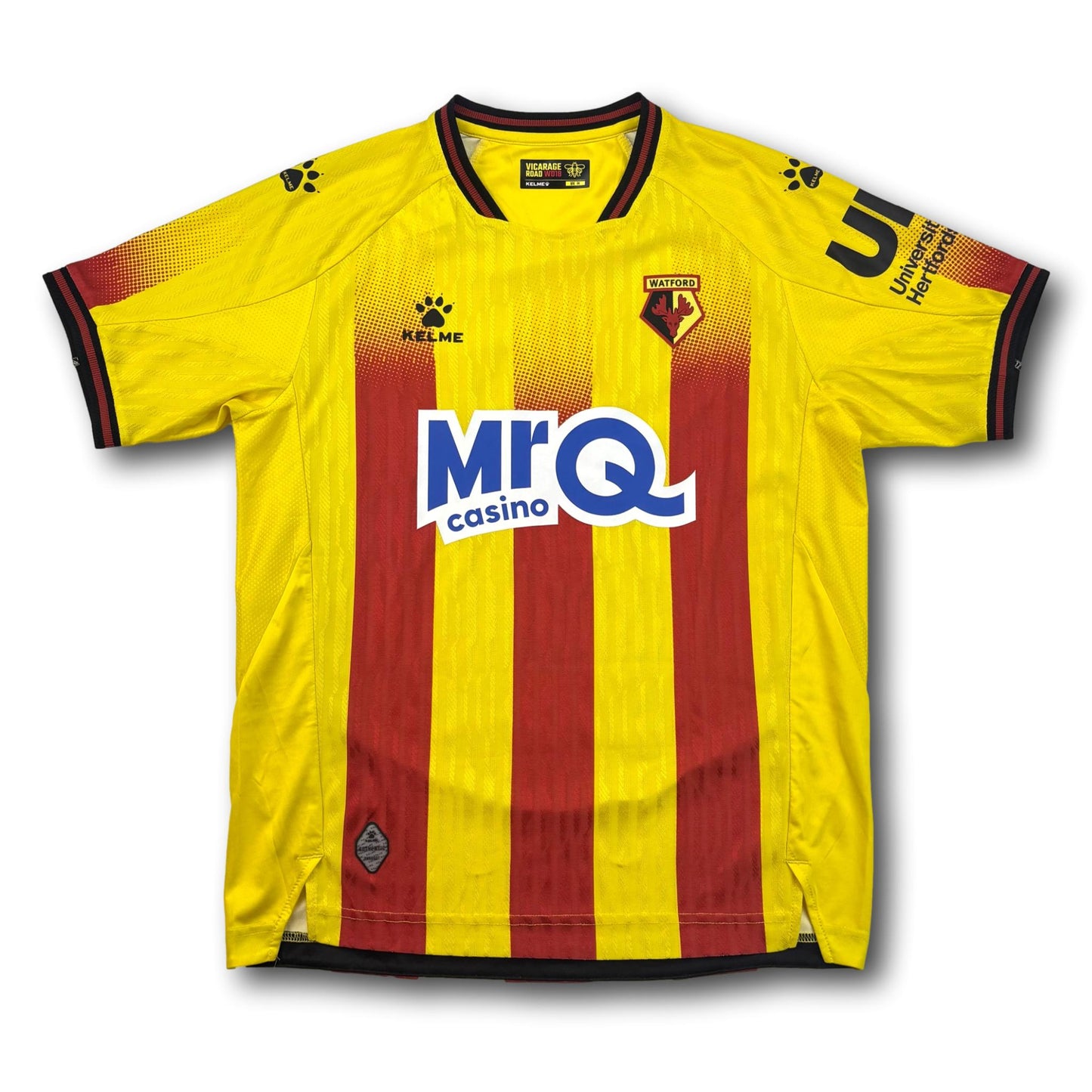 Watford F.C. - 2025-26 - Authentic - Home - M - Kelme