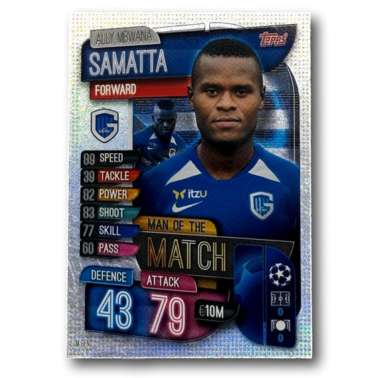 Topps Match Attax 2019/20 - Man of the Match / Forward - Ally Mbwana Samatta