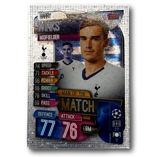 Topps Match Attax 2019/20 - Man of the Match / Midfielder - Harry Winks
