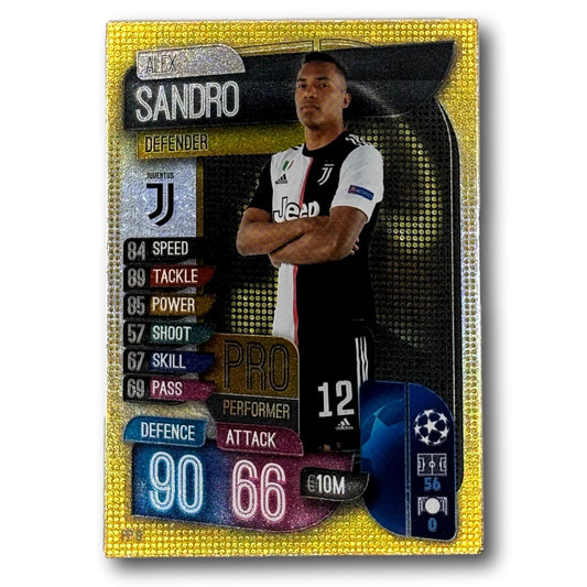 Topps Match Attax 2019/20 - Pro Performer / Defender - Alex Sandro