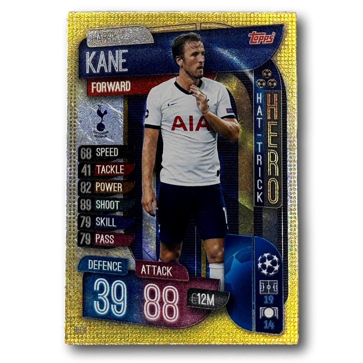 Topps Match Attax 2019/20 - Attaquant - Harry Kane