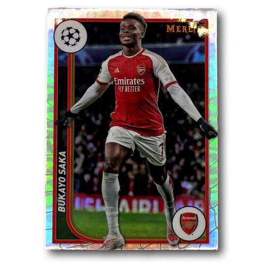 Topps Merlin Chrome 2023/24 - Bukayo Saka